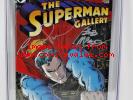 SUPERMAN GALLERY #1 COMIC CGC SIGNATURE SERIES 9.6 SIGNED WRIGHTSON ZECK MCLEOD