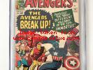 Avengers #10 CGC 6.5 Marvel  11/64 Immortus