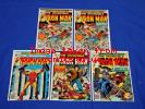 Iron Man Lot of 5 Comics #100,101,102,103,103 Complete Run High Grade Key NM