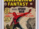 Amazing Fantasy #15 (Marvel, 1962) CGC VF Trimmed 1st Appearance of Spider-Man