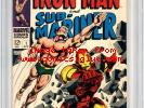 Iron Man and Sub-Mariner #1 CBCS 9.0 Cont. TTA 101 & TOS 99 1968