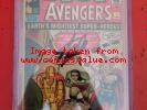 AVENGERS #1 CGC 3.0 SIGNATURE SERIES SIGNED BY STAN LEE 1963