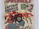 Avengers #4 - CBCS 3.5 - 1st App of Silver Age Captain America & Bucky CGC