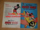 Walt Disney Micky Maus 1/51 Nullnummer eine Werbeheft für Händler Dachboden Fund