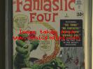 Fantastic Four 1 CGC Qualified 4.5 | Origin & 1st Fantastic Four & Mole-Man.