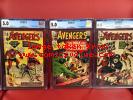 The Mighty Avengers 1, 2, 3, 4 & 5 (CGC Graded) The Ultimate Avengers Collection