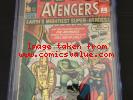 Avengers 1 CGC 3.0 OW Pgs. 1st Avengers 1963  3 Day No Reserve Auction