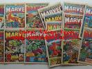 Mighty World of Marvel comic #1, 3-20 (1972-73) FN (1-8 coupon cut) (phil-comics