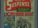 1963 MARVEL TALES OF SUSPENSE #39 1ST APPEARANCE IRON MAN CGC 7.5 OW-W AVENGERS