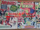 The AVENGERS 1964 number 6 comic & AVENGERS 139 and AVENGERS 150 comic rare ZEMO