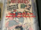 Avengers #4 CGC 3.5 Key Grail 1st Silver Age Captain America Avengers Label