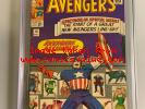 Avengers 16 - CGC 7.0 - Restored - New Avengers Line-Up - AVENGERS ASSEMBLE