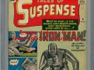 TALES OF SUSPENSE #39 CGC GRADED 4.5 (1963 MARVEL) 1ST TONY STARK IRON MAN