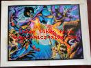 Marvel Fantastic Four Unlimited Original comic book Cover Color Art by Mounts