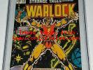 Strange Tales #178 CGC 8.5 VF+ Marvel 1975 1st Appearance Magus, Warlock Begins