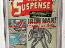 Tales of Suspense #39 Origin & 1st App. Iron Man Marvel Comic 1963 CGC 4.0
