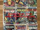 Iron Man comic book lot 104-137 (9 Issues)