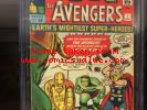 Marvel Comics Avengers # 1 , Cgc 5.0 OW Pages. Fresh To Market. Original Owner