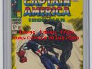 Tales of Suspense #98 CGC 8.5 HIGH GRADE Marvel Comic KEY Black Panther vs Cap
