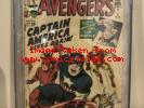 Avengers # 4 CGC 3.5 (O/W) 1st Silver Age Captain America