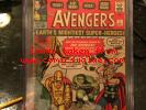 Avengers #1 CGC 3.0 Cream To Off-White Pages First Appearance Of The Avengers