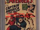 Avengers #4 (CGC 3.5) O/W p; 1st Silver Age app. Captain America; Kirby (c#26413