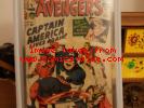 Avengers #4 Cgc 6.0 (1st Captain America Steve Rogers)
