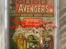 Marvels Avengers 1 1963 Cgc 3.5 (fantastic 4,Loki,teen Brigade) Silver Age Comic