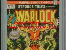 1975 MARVEL STRANGE TALES #178 WARLOCK BEGINS 1ST APPEARANCE MAGUS CGC 9.4 WHITE