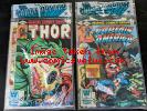LOT 2 Marvel Comics 3 pack SEALED UNOPENED Captain America 248 Thor Iron Man 137