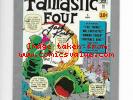 Marvel Milestone Fantastic Four Signed Jack Kirby w/ COA Comics FREE SHIP