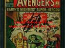 Avengers #1 CGC 3.0 Marvel 1963 Stan Lee Signature Signed Thor L5 141 cm