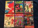 THE FLASH Silver Age Lot of 6 Comics: #138,158,164,177,179 & 204, Average G+