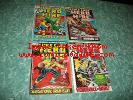 1972-73  LUKE CAGE HERO FOR HIRE 1 2 3 4  Marvel comics 4  issue lot
