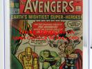 AVENGERS # 1 CGC 3.0 - Marvel - Origin & 1st appearance of the AVENGERS - KEY
