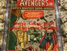 AVENGERS #1 CGC 3.0 OFF WHITE PAGES 1ST APPEARANCE & ORIGIN OF THE AVENGERS MCU
