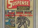 TALES OF SUSPENSE #39 Marvel Comics 1963 CGC 8.5 Origin & 1st Appearance