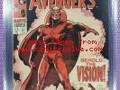 Avengers #57 - CGC 7.5 (1968) 1st App Vision DISNEY MCU KEY --  FLASH SALE