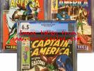 Captain America 117 CGC 6.5 118 8.0 119 6.5 Own All 3 1st -3rd Appearance Falcon