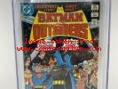 Batman and the Outsiders #1 CGC 9.6 White Pages, 2nd appearance of the outsiders