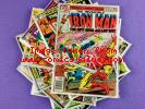Iron Man Lot: 9-Bk- # 117 , 129 , 137 , 139 , 141 , 148 , 153 , 155 , 162 